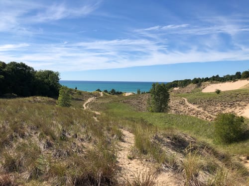 bike trails near warren dunes state park